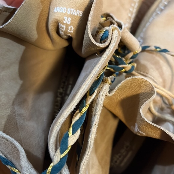 Free People x Laidback London Argo Stars Lave Up Boots Size 38 EU / 7 US - Picture 8 of 14